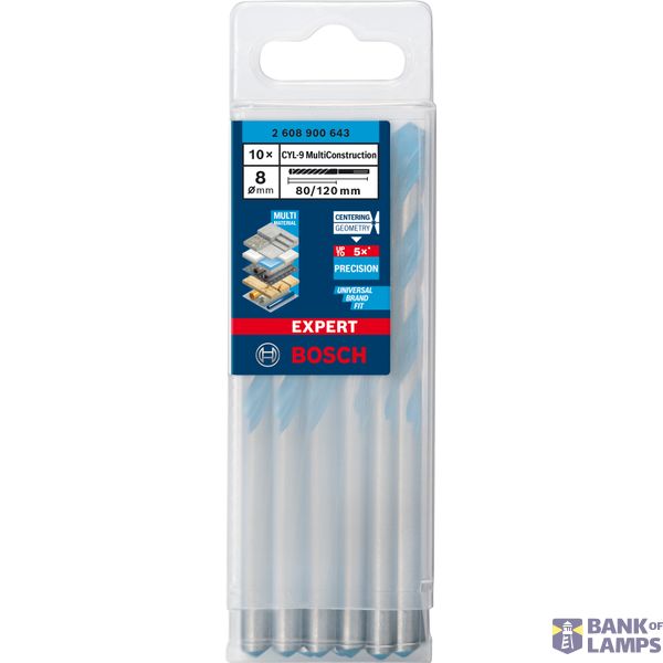 EXPERT CYL-9 MultiConstruction Drill Bit 8 x 8 x 12 mm, 1-pc image 2