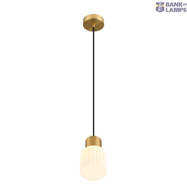 VARYT glass shade, pleated image 4