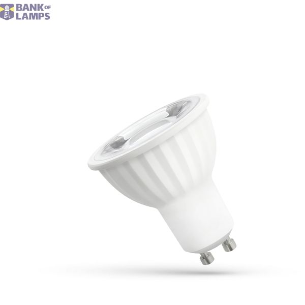 LED GU10 230V 4W SMD 45 DEGREES CW WITH LENS SPECTRUM image 4
