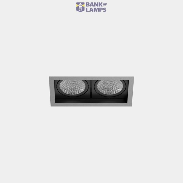 Downlight MULTIDIR TRIM SMALL 14.6W LED warm-white 2700K CRI 90 16.5º DALI-2 Grey IN IP20 / OUT IP54 1726lm image 1