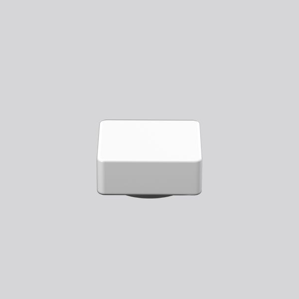 Replacement glass, moulded glass L 190 B 190 H 86 colour: white image 2