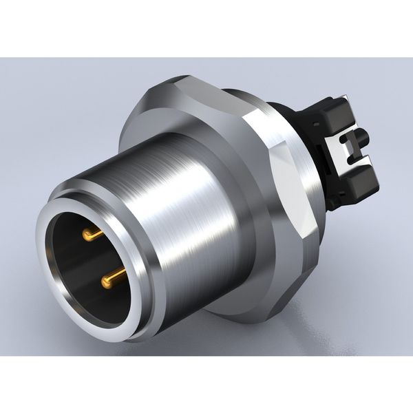 Built-in plugs, M12, Mounting thread: M 14, Number of poles: 4, Strand / cable length: image 1