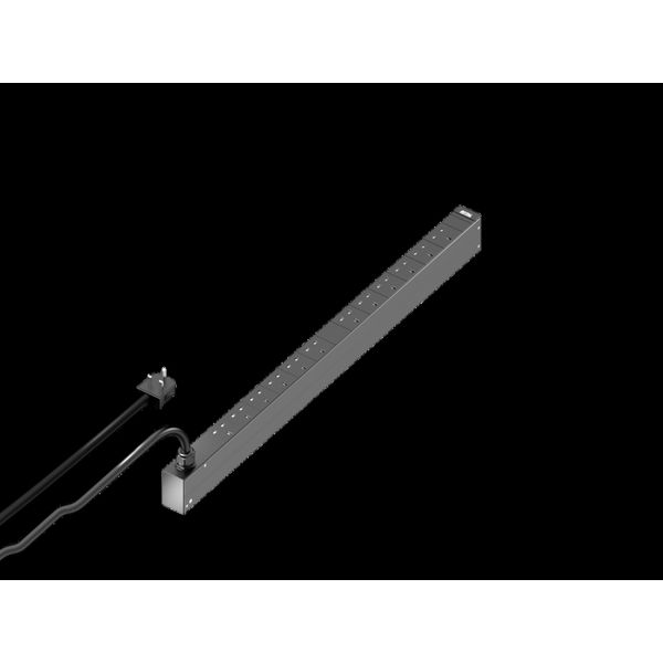 PDU basic UK 13A/230V, 1~,UK plug 12x BS1363 image 1