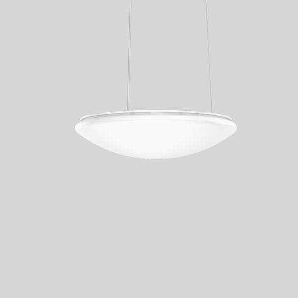 Flat Polymero, 24 W, 2950 lm, 840, white, Phase-cut Pendant luminaires image 1