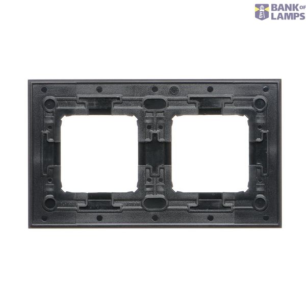 RTV pass-through aerial socket, atten.: 10dB, Silver matt, metalic image 1