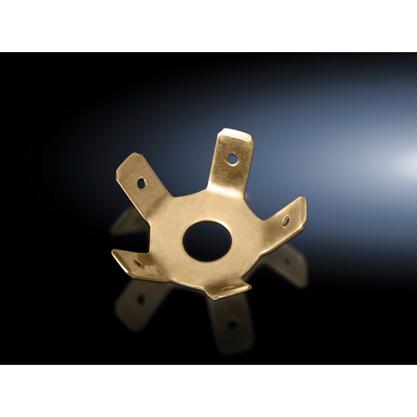 DK Potential equalisation star, For earthing bolt, 8 mm image 2