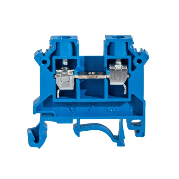Rail-mounted screw terminal block ZSG1-4.0Nn blue image 1