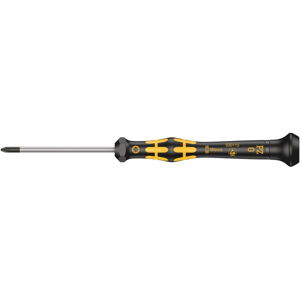 1555 PZ ESD Kraftform Micro Pozidriv-Schroevendraaier, PZ 0 x 60 mm image 1