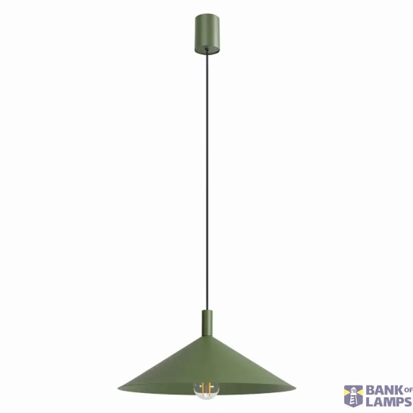 Pendant lamp NOX 40 olive green image 1