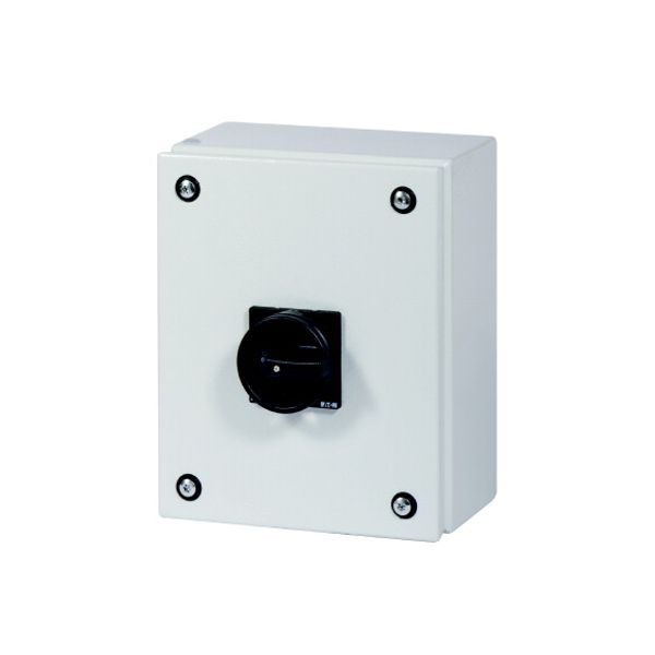T3-3-8342/SE2/SVB-SW Main switch, T3, 32 A, surface mounting, 3 contact unit(s), 6 pole, STOP function, With black rotary handle and locking ring, Lockable in the 0 (Off) image 3