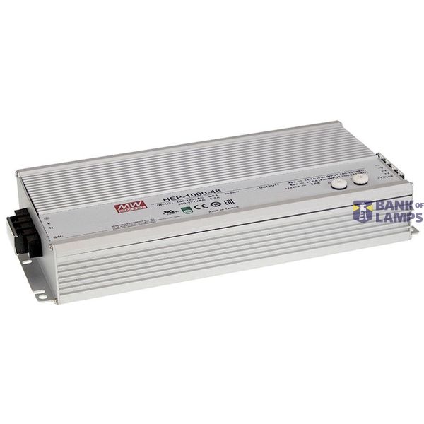 Mean Well HEP-1000-24CAN switching power supply 42 A 1008 W 24 V/DC output voltage adjustable, open cable ends 1 piece. image 1