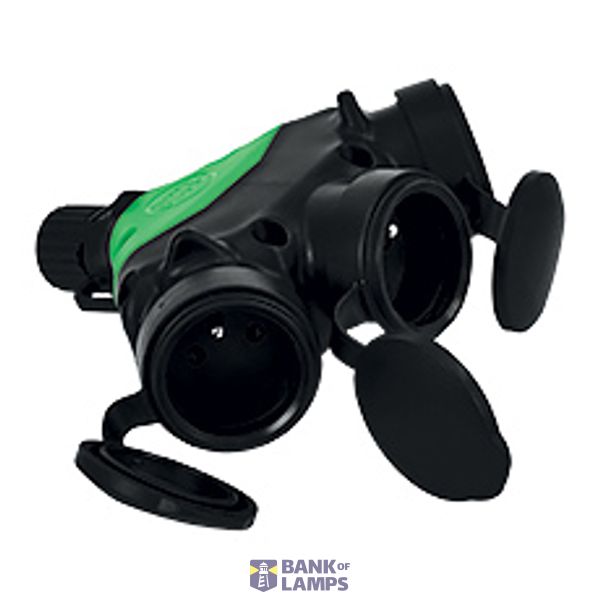 FRG Rubber T-piece IP44 image 1