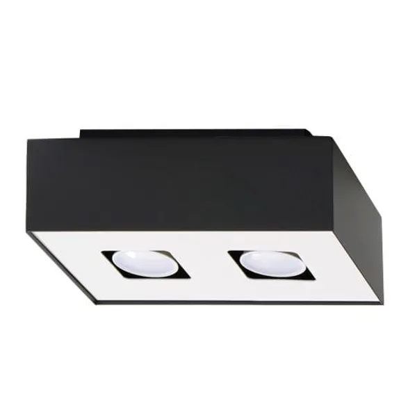 SPOT MONO 2 BLACK GU10 2X40W IP20 image 1