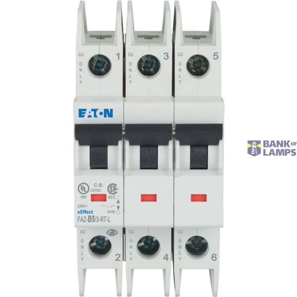 FAZ-B5/3-RT-L Eaton Moeller series xEffect - FAZ-NA, FAZ-RT MCB image 1