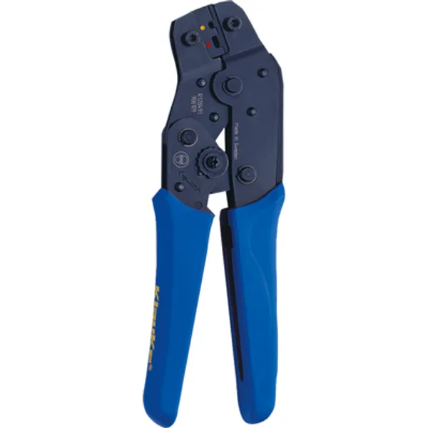 Crimping pliers for insulated cable lugs/connectors, 0.1-1.0 mm², AWG 26-17, Klauke K80 image 1
