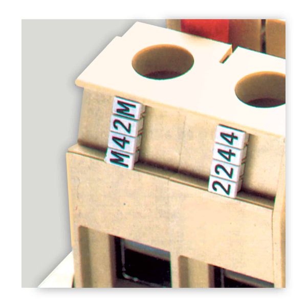 Manual interlocking tag, symbol ( Q ) image 1