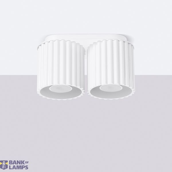 Ceiling lamp AURA 2 white GU10 image 9