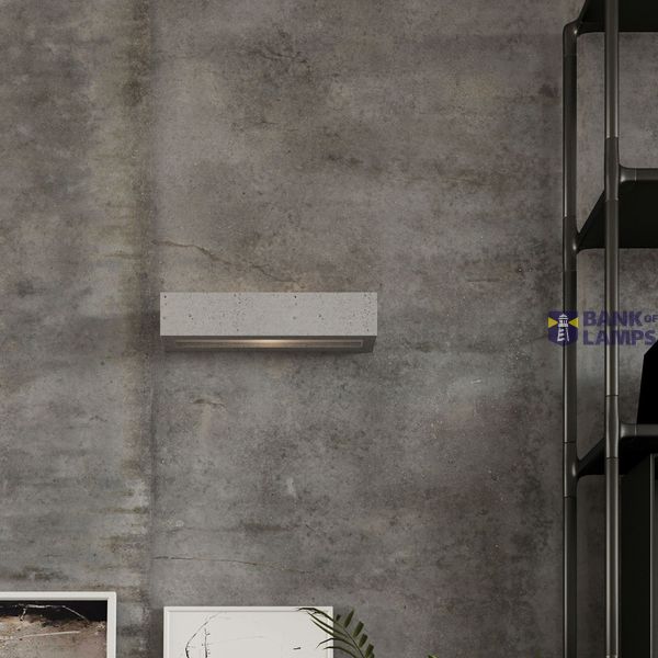 WALL LAMP VEGA 30 CONCRETE E27 1X60W IP20 image 7