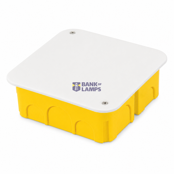 Drywall Square Junction Box Lid 105x105 IP30 image 2