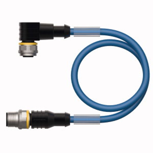 Actuator and Sensor Cable, PVC Extension Cable   WKC4.221T-1-RSC4.221T/TEB image 1