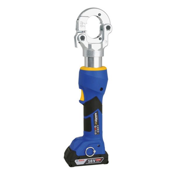 Battery hydraulic pressing tool for interchangeable press inserts, 6.0-300 mm², Klauke EKM6022CFB image 1