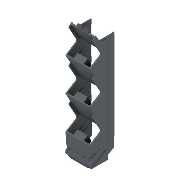 Side element, OMNIMATE Housing - series CH20M  Graphite grey, Side element, Width: 22.5 mm image 1