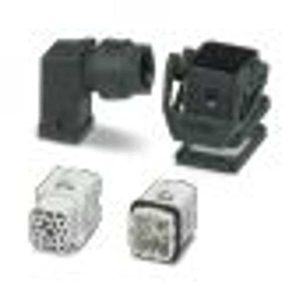 HC-STA-A04PT-BWS-HS-M20-PLRBK - Connector set image 2