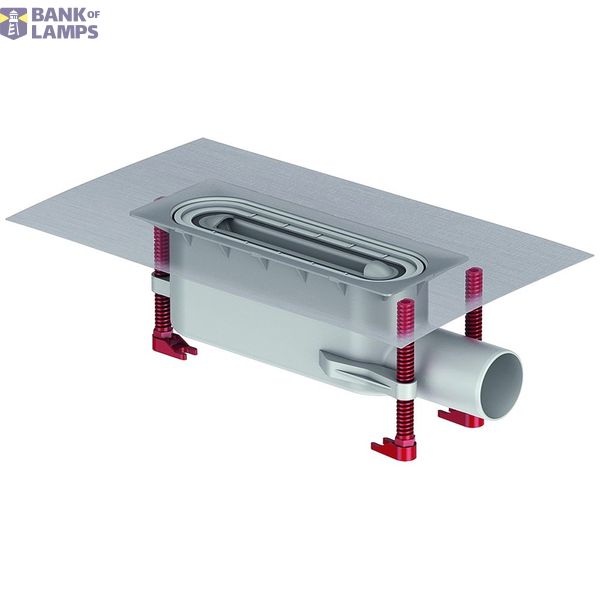 ACO ShowerDrain S+, siphon DN50, H90-180 image 1
