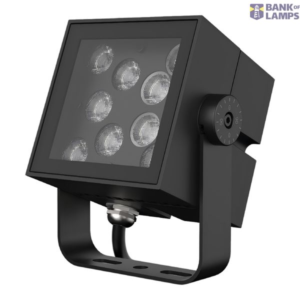 AR FLO SQ V 18W 840 SYM30 BK ON LEDV image 1