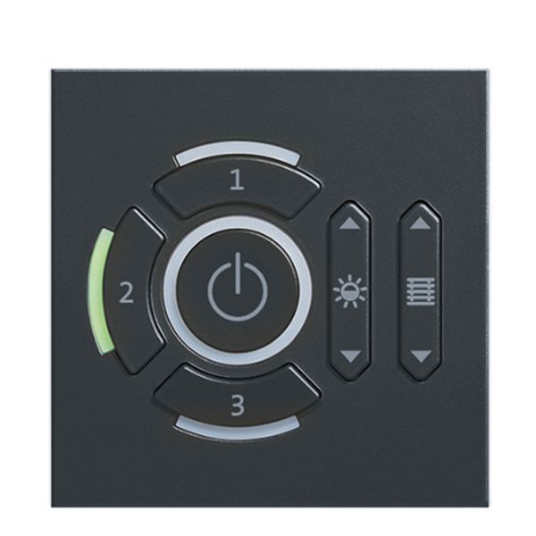 ED-CCB 01/02/03 a+e - Control point, square-edge anthracite image 1