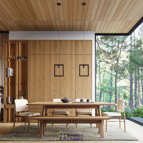 Pendant lamp ARIES wenge image 5