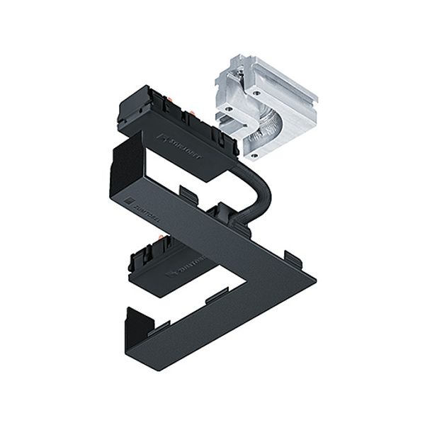 SUP2 TRACK ELECTRICAL CON 48V 90° BK - Angle connector 90° (electric) image 1
