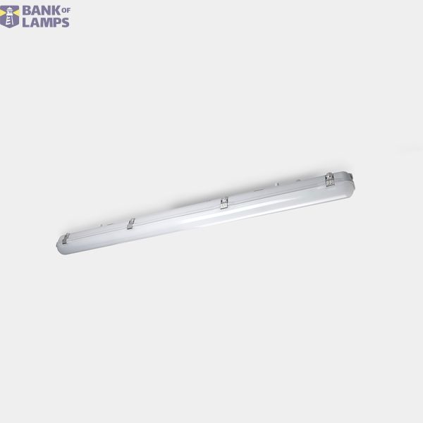 Ceiling fixture IP66 Solid 1320mm LED 27.4W 4000K Grey 2872lm image 1