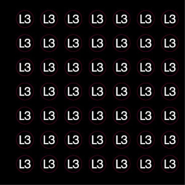 Adhesive label - Dimensions: 130 x 130 mm image 1