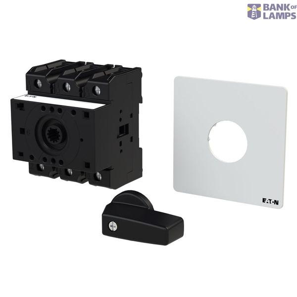 P3 Main switch, 80 A,Rear mounting, 3 pole, Form X, Other, Short thumb image 1