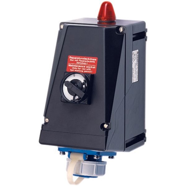 T0-1-8214/I1 Changeoverswitches, T0, 20 A, surface mounting, 1 contact unit(s), Contacts: 2, 45 °, momentary, With 0 (Off) position, with spring-return from both d image 246