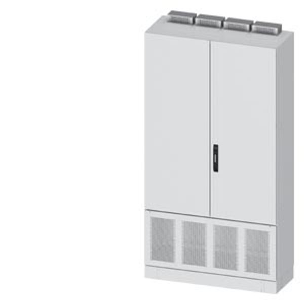 Transformer cabinet safety class 1, IP30 h=1950 w=1050 d=400 sheet metal door closed sidewalls The image 2