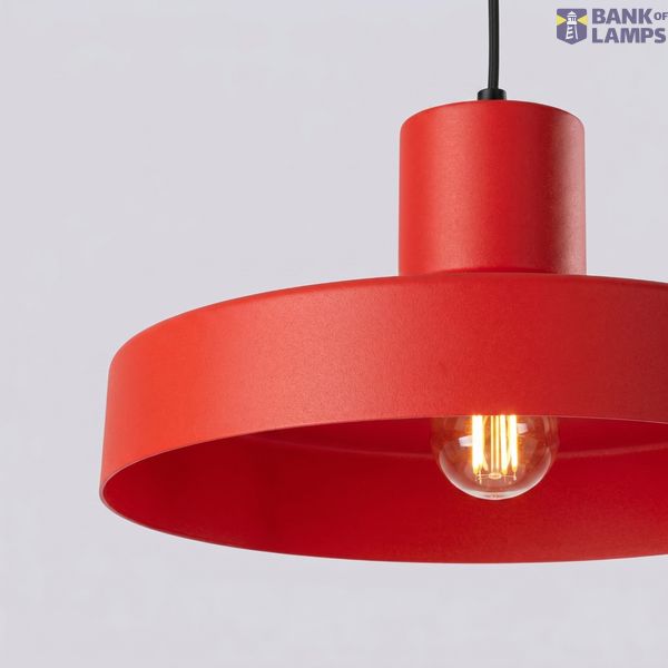Pendant lamp BILO red image 9