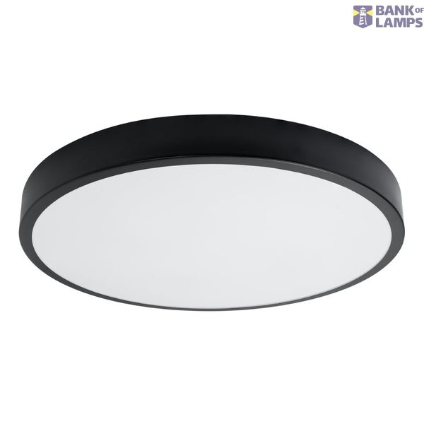 Ceiling lamp ONYX 60 black LED 3000K image 1