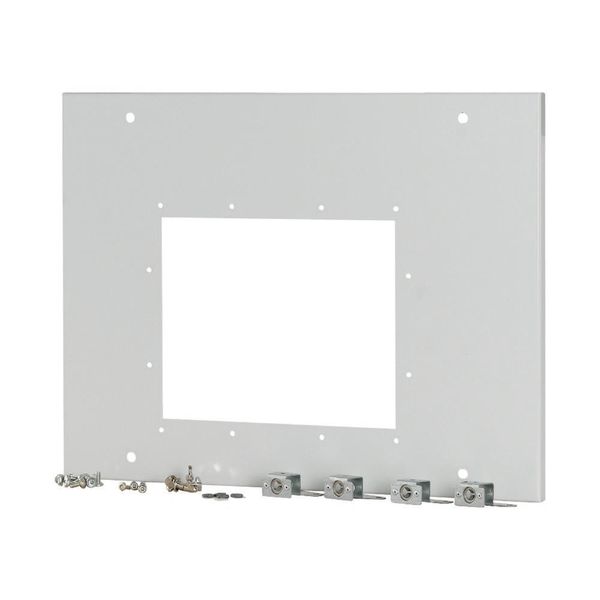XTMPIX16FC-H550W425 Front cover for IZMX16, fixed, HxW=550x425mm, grey image 3