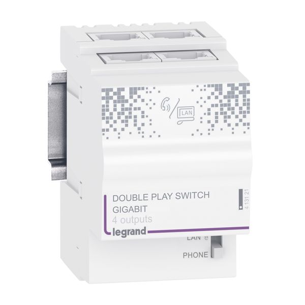 Double Play Switch 4 uitgangen image 1