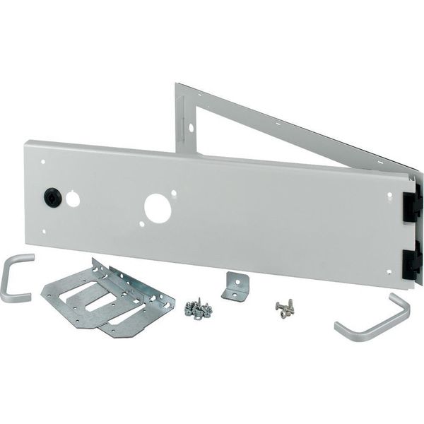 XMW0606CDV Opening metal front plate for XW drawer, ventilated IP31, H=150mm image 3