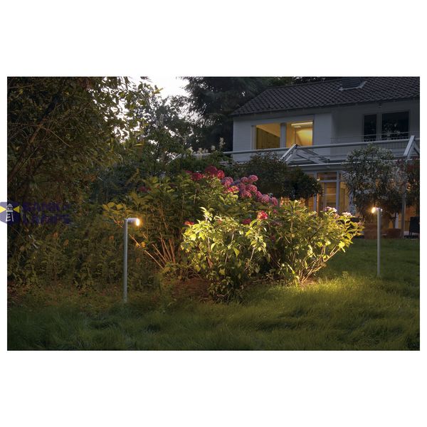 NEW MYRA 1 lamp head, silver-grey, GU10, max. 4W, IP44 image 3