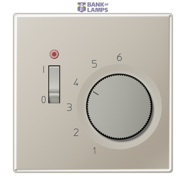 Centre plate for room thermostat insert ESTR231PL image 1