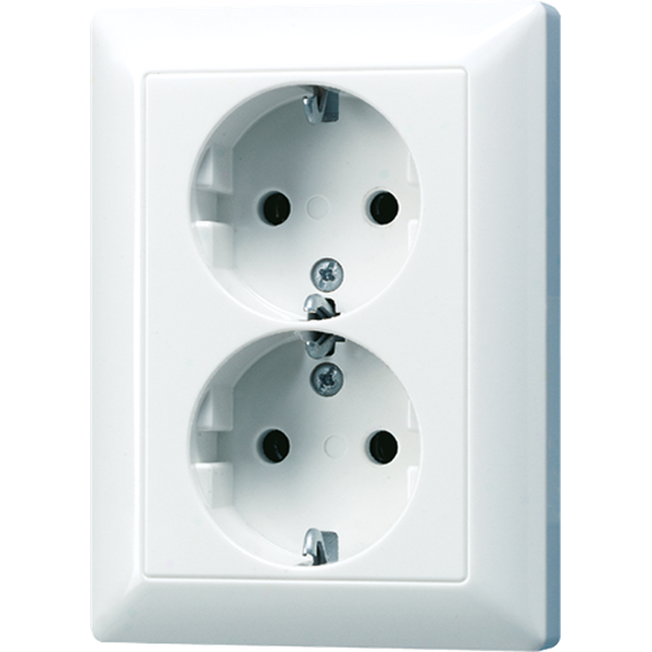 2-gang socket AS5022UWW image 1