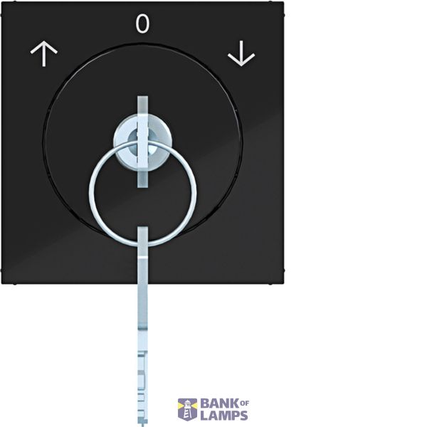 Centr.pl. key switch, lock, remote key A.x/C.x black gl image 1