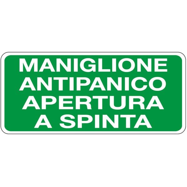 Adhesive for safety sign - Dimensions: 220x100 mm image 1
