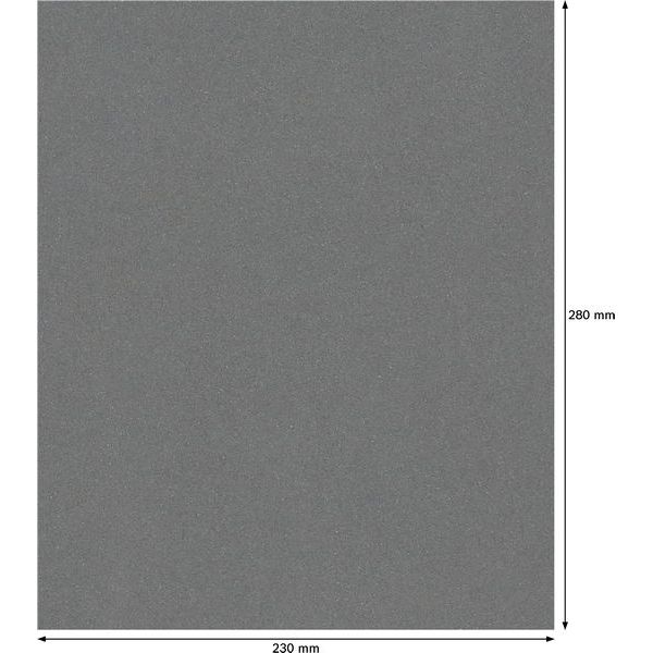 C355 sanding sheet 230 x 280 mm, 400 image 2