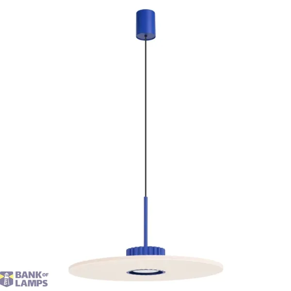 Pendant lamp OVO 1 ultramaryna/beżowa filc Gx53 image 1