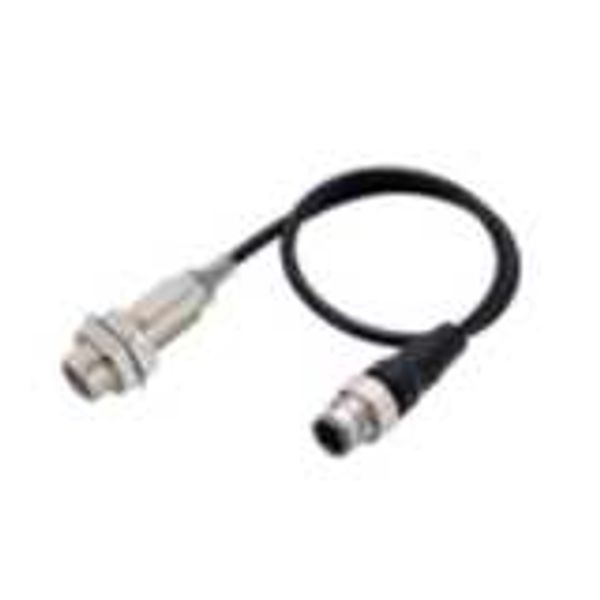 Proximity sensor, inductive, nickel-brass, short body, M12, shielded, E2E 8894D image 2